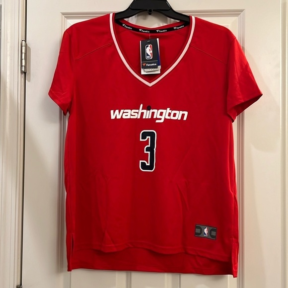 NBA Fanatics Tops - NBA Washington Wizards jersey for ladies